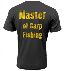 Pánské tričko pro rybáře Master of Carp Fishing černé