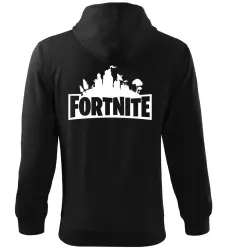 Pánská a dětská mikina Fortnite černá