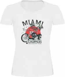 MIAMI dámské tričko bílé
