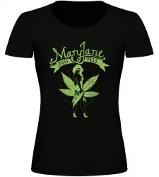Mary Jane dámské tričko černé