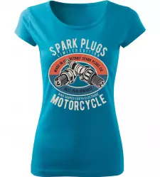Dámské tričko Spark Plugs tyrkysové