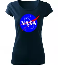 Dámské tričko NASA navy