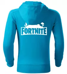 Dětská mikina Fortnite tyrkysová