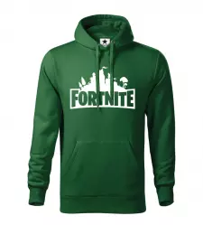 Pánská mikina cape Fortnite zelená