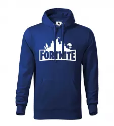 Pánská mikina cape Fortnite modrá
