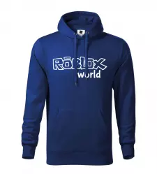Pánská mikina cape Roblox World modrá