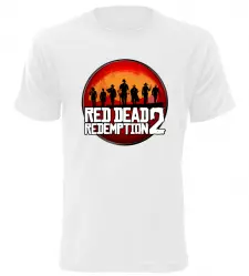 Tričko pro hráče Red Dead Redemption 2 bílé
