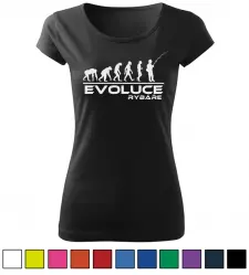 Dámské tričko Evoluce Rybáře