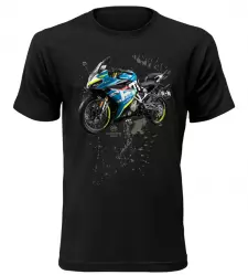 Pánské tričko s motorkou CFMoto 300SR černé