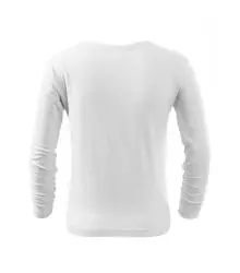 Dětské tričko FIT-T LS bílé