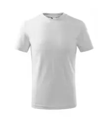 Dětské tričko BASIC bílé