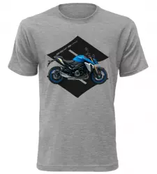 Pánské tričko s motorkou Suzuki GSX-S 1000 melírové