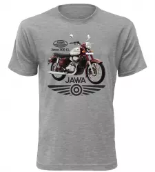 Pánské tričko s motorkou Jawa 300 CL