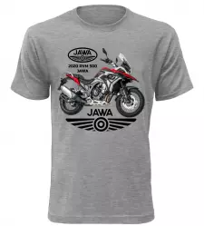Pánské tričko s motorkou Jawa RVM 500
