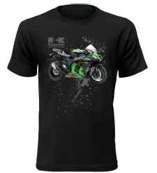 Pánské tričko s motorkou Kawasaki Ninja ZX-10 R