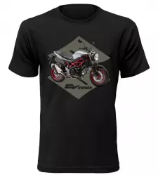 Pánské tričko s motorkou Suzuki SV650