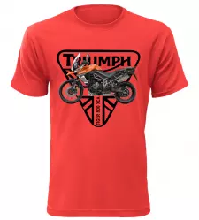 Pánské tričko s motorkou Triumph Tiger 800 XCA