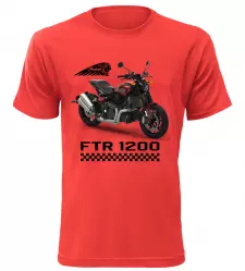 Pánské tričko s motorkou Indian FTR 1200