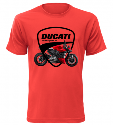 Pánské tričko s motorkou Ducati Streetfighter V2