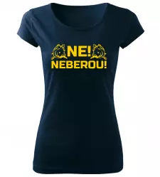 Dámské rybářské tričko Neberou navy