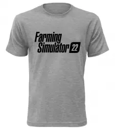 Herní tričko Farming Simulator 22 melírové