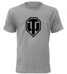 Herní tričko World of Tanks melírové