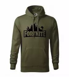 Pánská mikina cape Fortnite military