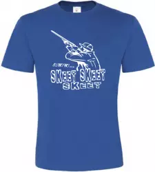 Pánské myslivecké tričko SKEET modré