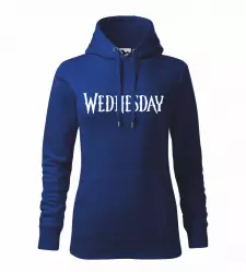Dámská mikina s nápisem Wednesday royal