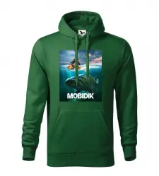 Pánská rybářská mikina MOBIDIK zelená