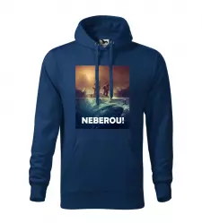 Pánská rybářská mikina NEBEROU půlnoční modrá