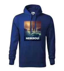 Pánská rybářská mikina NEBEROU modrá