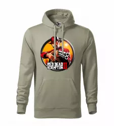 Pánská mikina Red Dead Redemption 2 světlá khaki