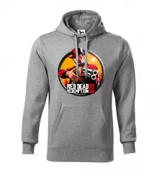 Pánská mikina Red Dead Redemption 2 melírová