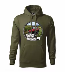 Pánská mikina Farming Simulator 22 cape military