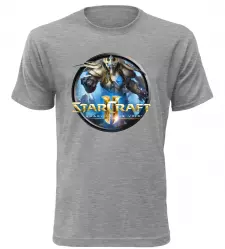 Tričko pro hráče Starcraft 2 Legacy melírové