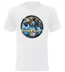 Tričko pro hráče Starcraft 2 Legacy bílé