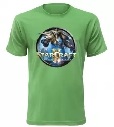 Tričko pro hráče Starcraft 2 Legacy zelené