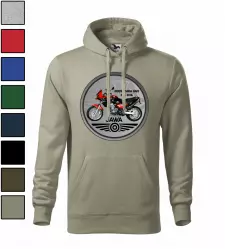 Pánská motorkářská mikina JAWA 660