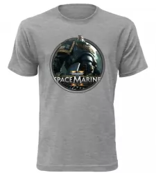 Herní tričko Warhammer 40000 Space Marine 2 melírové