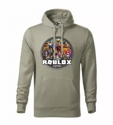 Pánská mikina Roblox Game světlá khaki