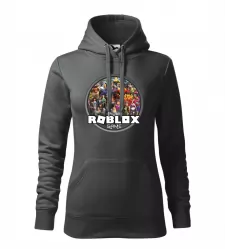 Dámská mikina Roblox Game tmavá břidlice