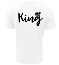 Pánské tričko King bílé Akce S