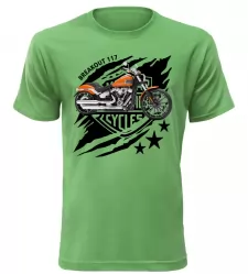 Pánské tričko Harley Davidson BREAKOUT 117 zelené