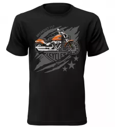 Pánské tričko Harley Davidson BREAKOUT 117 černé