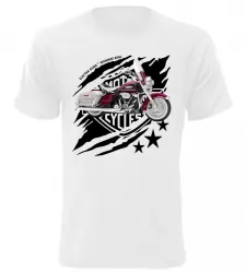 Pánské tričko Harley Davidson ELECTRA GLIDE HIGHWAY KING bílé