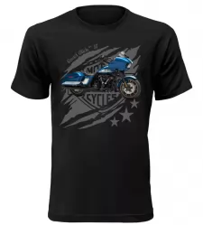 Pánské tričko Harley Davidson Road Glide ST černé
