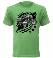 Pánské tričko Harley Davidson Sport Glide zelené
