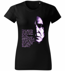 Dámské tričko s potiskem Severus Snape