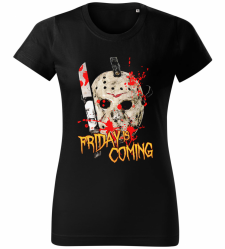 Dámské tričko s potiskem filmu Friday the 13th